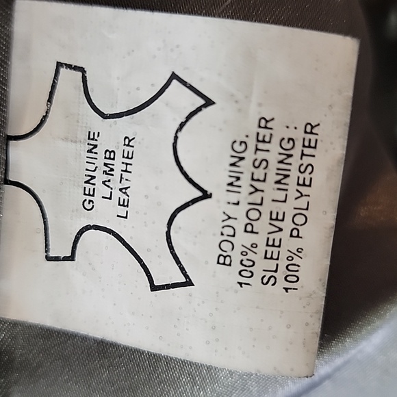 Samantha Sipos lamb leather moto jacket - Picture 7 of 7